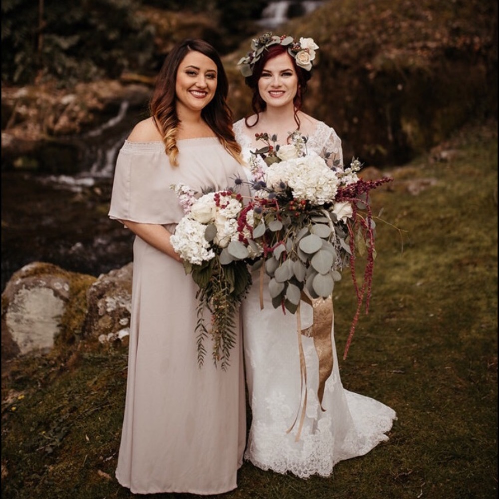 SMYM off shoulder dress